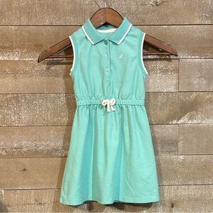 Nautica Sleeveless Light Blue Kids Dress